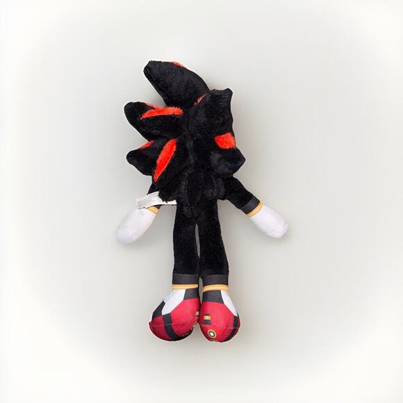 Sonic The Hedgehog 3 Shadow Plush 12" inches Soft 2024 EUC - Picture 2 of 3